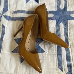 Steve Madden patent nude heels pumps 7